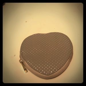 Heart coin pouch